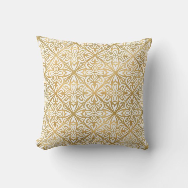 Almofada Ornato Dourado (Frente)