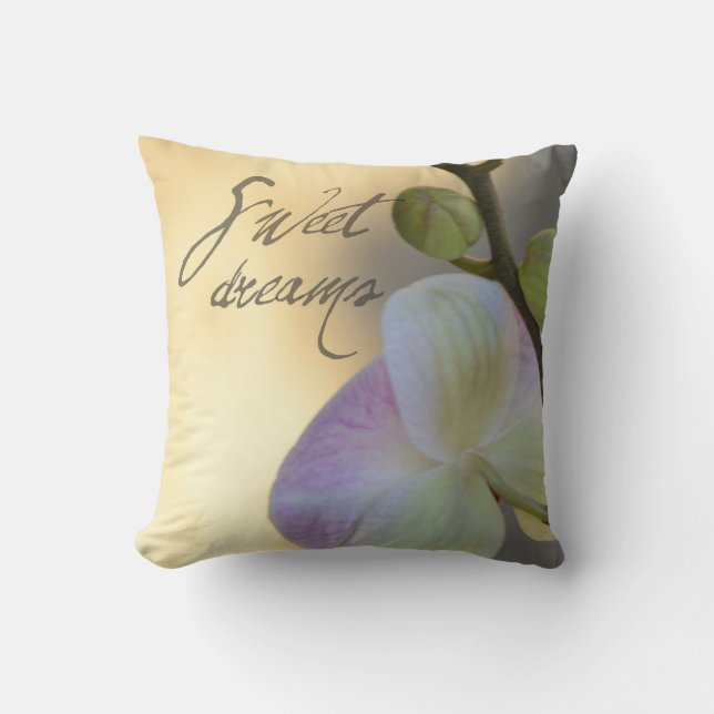 Almofada Orquídea de Sogni D'oro (sonhos doces) (Frente)