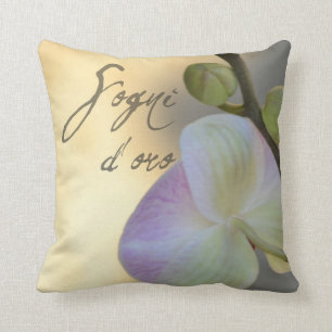 Almofada Orquídea de Sogni D'oro (sonhos doces)