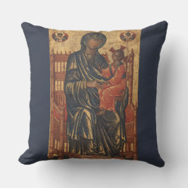 Almofada Ortodox l Madonna e Child l Católica l Church,