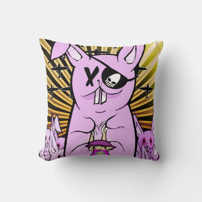 Almofada Os coelhos 2012 (Frente)