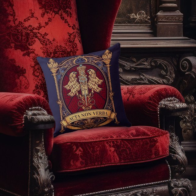 Almofada Os Deeds falam mais alto do que as palavras - Acta (Criador carregado)