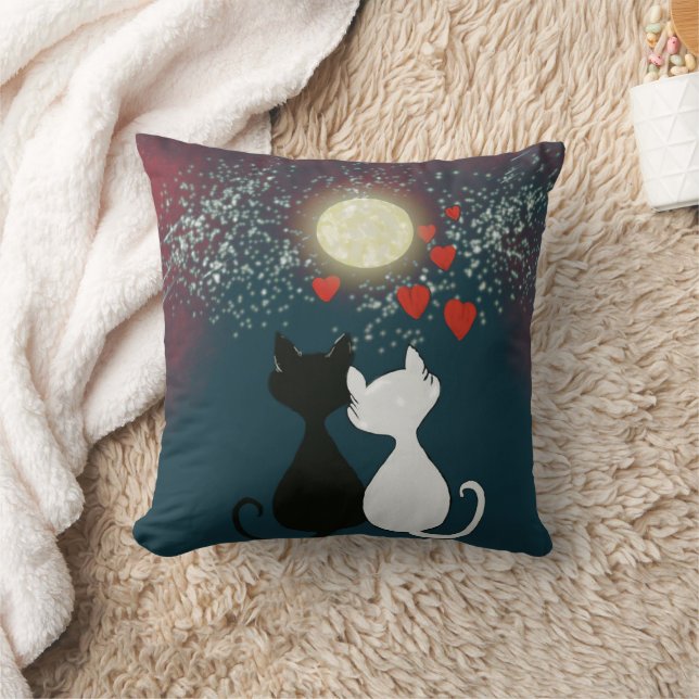 Almofada Os gatos amam (Cobertor)