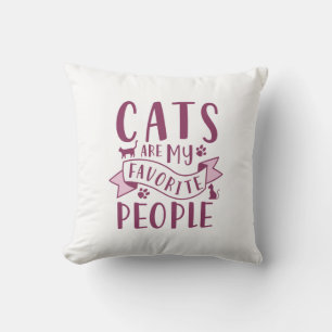 Almofada Os Gatos São As Minhas Pessoas Favoritas