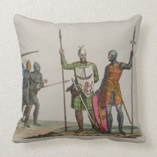 Almofada Os guerreiros anglo-saxões, chapeiam 14 'da