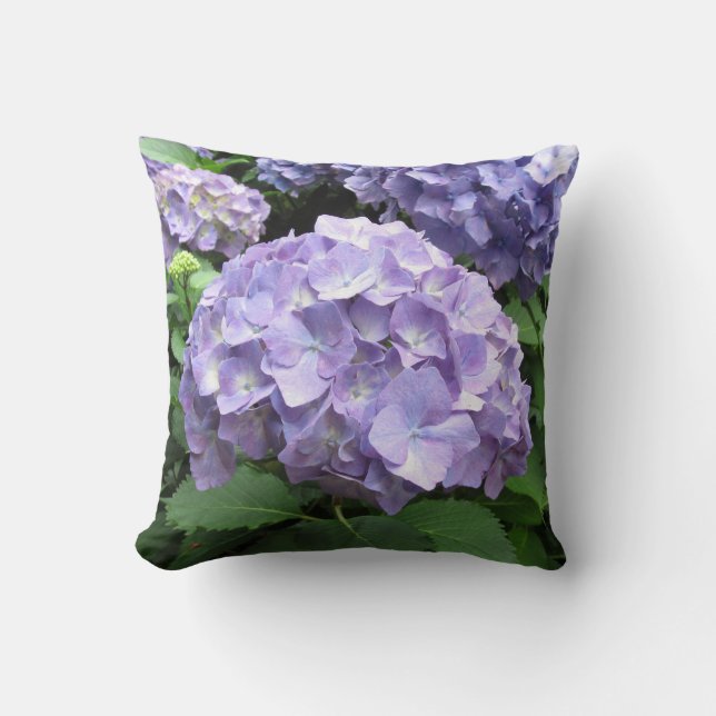 Almofada Os Hydrangeas em Trebah jardinam coxim do (Frente)