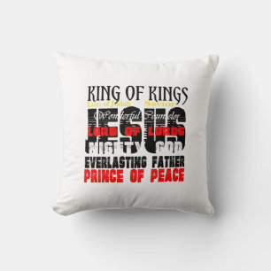 Almofada Os Nomes De Jesus Isaiah 9:6 Cristão