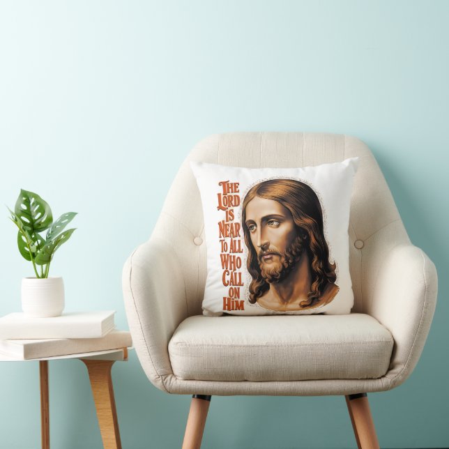 Almofada Os Senhores Presentes: Jesus Responde a Todos que  (Cadeira)