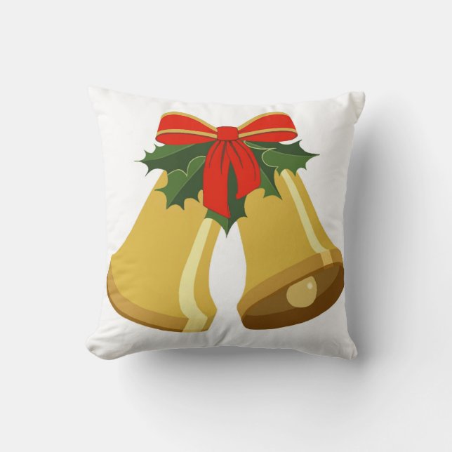 Almofada Os sinos estão tocando (Frente)