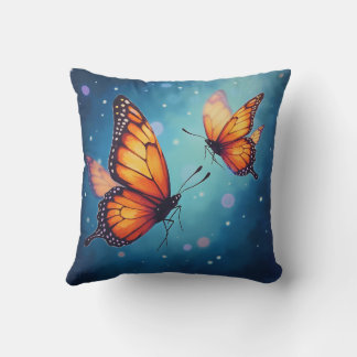Almofada Os Travesseiros brilhantes da borboleta