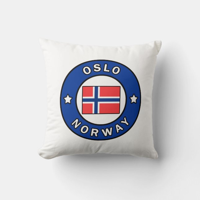 Almofada Oslo Noruega (Frente)