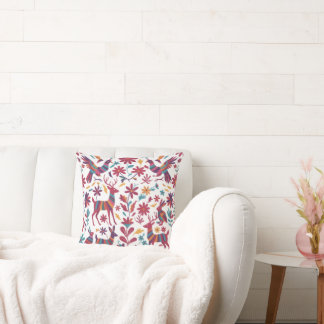 Almofada Otomi Mexican Decorative Throw Pillow 