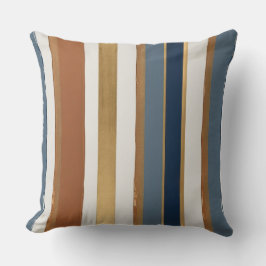 Almofada Ouro branco e tiras de cobre