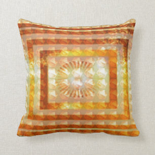 Almofada Ouro cura Chakra de Lotus dos símbolos de REIKI