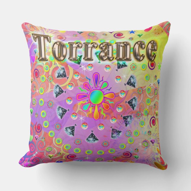 Almofada Ouro de Torrance Lucky (Frente)