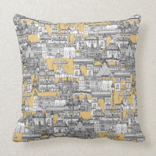 Almofada Ouro toile de Paris