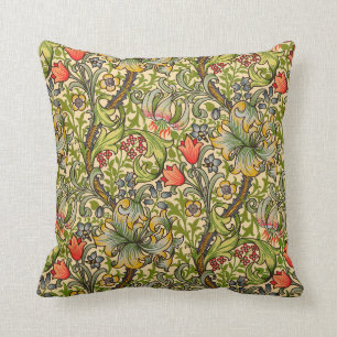 Almofada Ouro William Morris Lily Vintage