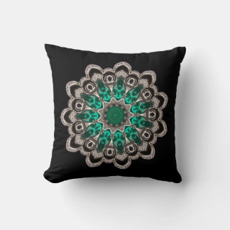 Almofada Ouros e Emeralds Kaleidoscope