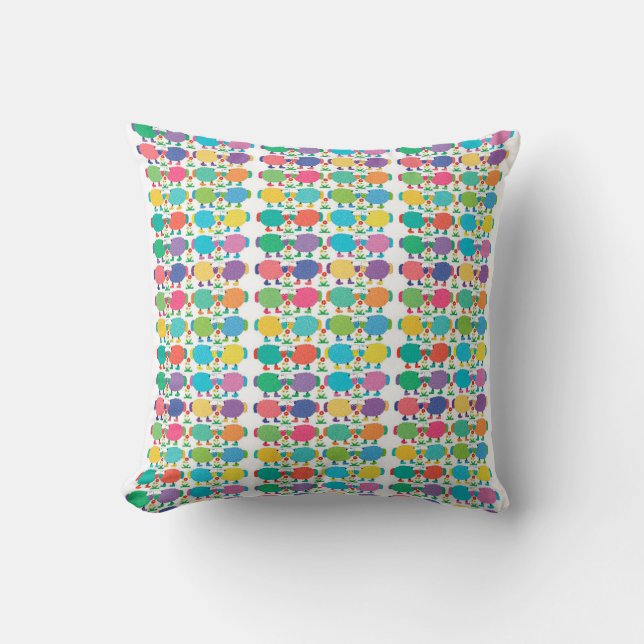 Almofada Ovelhas em Matizes Cushion (Frente)