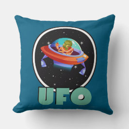 Almofada óvni voa na espaçonave