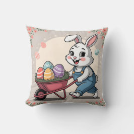 Almofada Ovos de coelho da Páscoa e Barras de Rodas