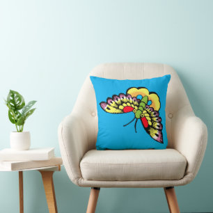 Almofada Owen Jones Antique Oriental Butterflies