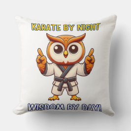 Almofada Owl Karate Esporte Artes Marciais