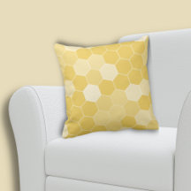 Padrão amarelo de mel inspirado na natureza