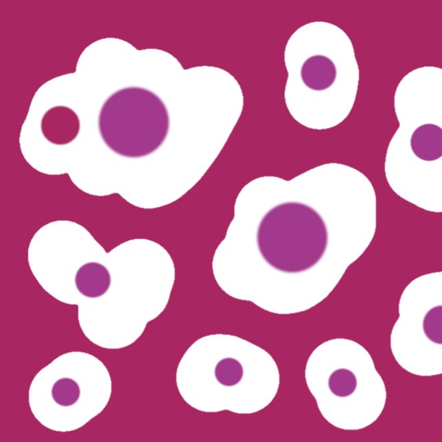 ALMOFADA PADRÃO AZUL-ROYAL E ARTE-PINTA DE SALMÃO (Criador carregado)