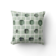 Padrão Branco Verde Menta Quarto