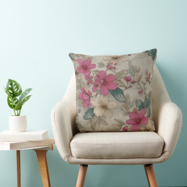 Almofada Padrão da Cinza francesa (Cadeira)