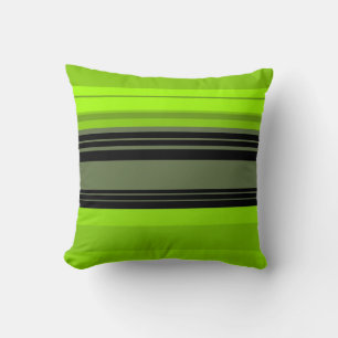 Almofada Padrão de Abstrato verde preto