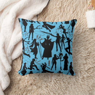 Almofada Padrão de ações Cosplay Anime.w L Azul BG