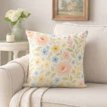 Padrão de Arte Floral Francesa do Chique Clássico