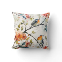 Padrão de Aves Aquáticas com Cores de Lixo