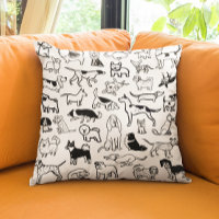 Padrão de cães brancos e pretos | Cute Canine Love