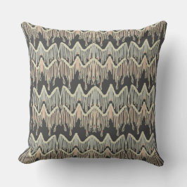 Almofada Padrão de Desenho de Malha Boêmica