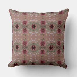 Almofada Padrão de Design de Artsy Flor