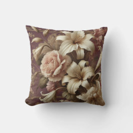 Almofada Padrão de Design de Impressão Floral Grande 11