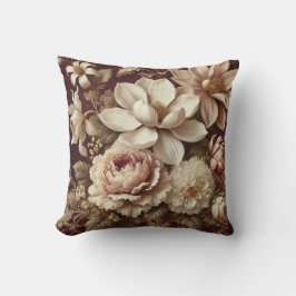 Almofada Padrão de Design de Motif Floral Grande 12