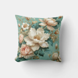 Almofada Padrão de Design de Motif Floral Grande 7