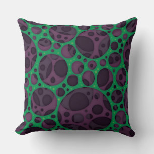 Almofada Padrão de Design de retículos de Abstrato de disqu