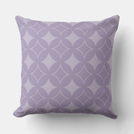 Almofada padrão de entrega lavanda