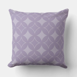 Almofada padrão de entrega lavanda