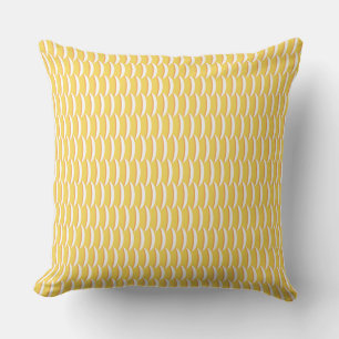 Almofada Padrão de Escala de Peixe Amarelo