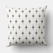 Padrão de Estilo Escandinavo Preto e Branco