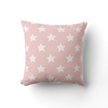 Padrão de Estrela Rosa e Branco