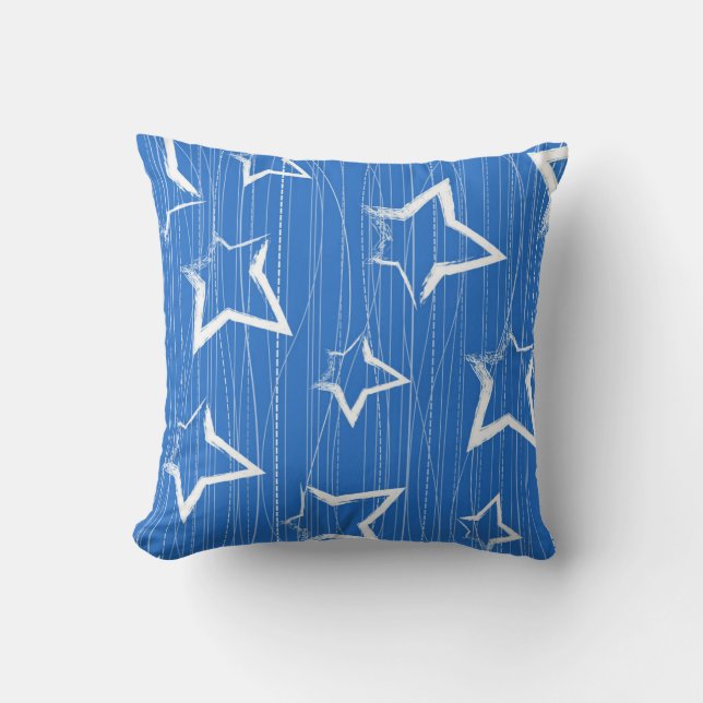 Almofada Padrão de estrelas (Frente)