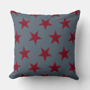 Almofada Padrão de estrelas de ouro 9
