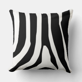 Almofada Padrão de faixas de impressão zebra